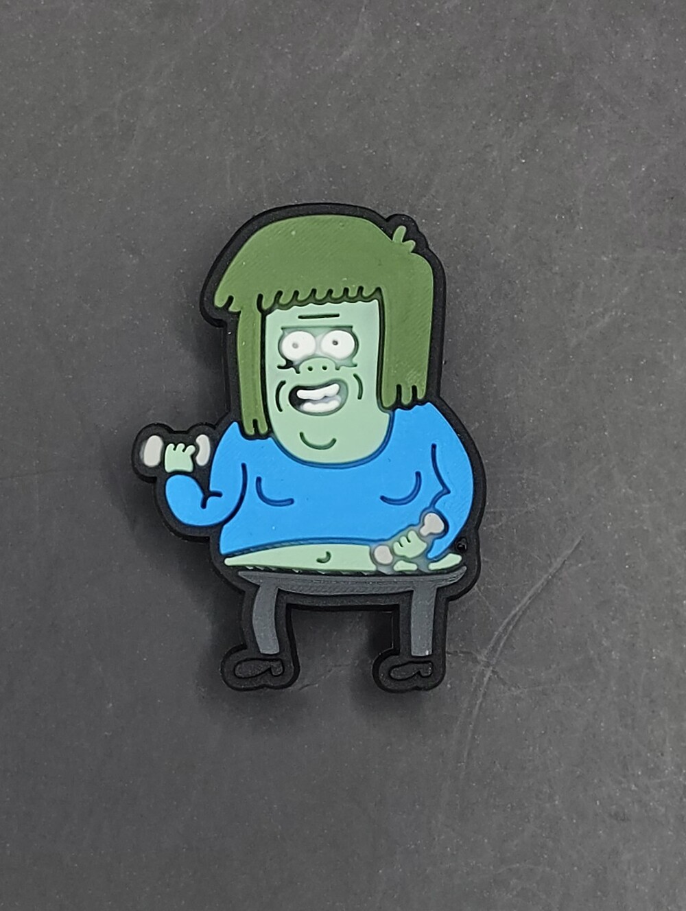 (5/$15) Muscle Man from Regular Show Croc Charm